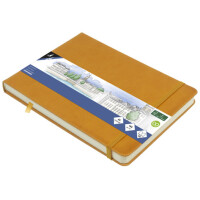 kangaro Skizzenbuch, 80 Blatt, DIN A5 quer, taupe