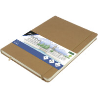 kangaro Skizzenbuch, 80 Blatt, DIN A4, taupe