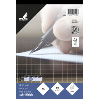 kangaro Notizblock DIN A5, blanko, 100 Blatt