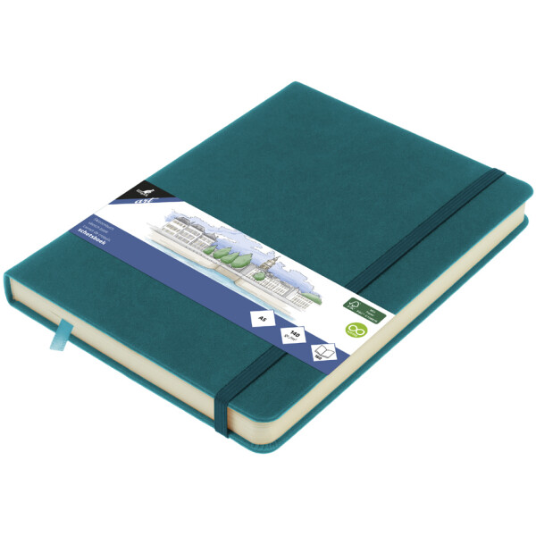 kangaro Skizzenbuch, 80 Blatt, DIN A6, lime green