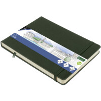 kangaro Skizzenbuch, 80 Blatt, DIN A5 quer, forest green