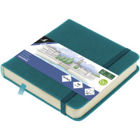 kangaro Skizzenbuch, 80 Blatt, 120 x 120 mm, dark turquoise