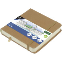 kangaro Skizzenbuch, 80 Blatt, 120 x 120 mm, taupe