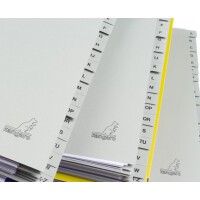 kangaro Karton-Register ECO, A-Z, DIN A4, 20-teilig