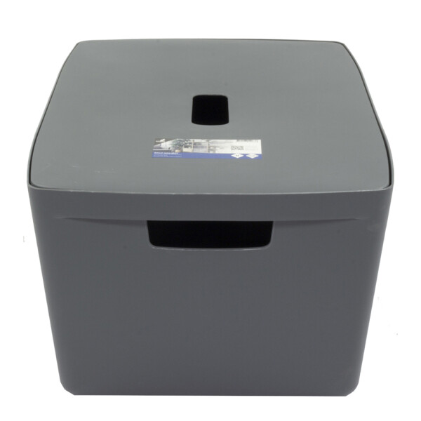 kangaro Aufbewahrungsbox, PP, 28 Liter, anthrazit