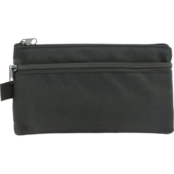 kangaro Schlamper-Etui, eckig, schwarz