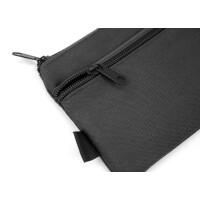 kangaro Schlamper-Etui, eckig, schwarz