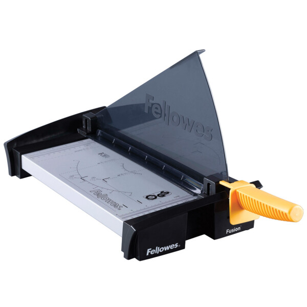 Fellowes Hebel-Schneidemaschine Fusion, DIN A3, schwarz gelb