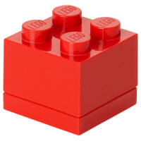 LEGO Snackbox MINI BOX 4, 60 ml, rot