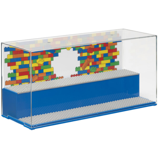 LEGO Spiel- &amp; Schaukasten PLAY &amp; DISPLAY CASE ICONIC, blau