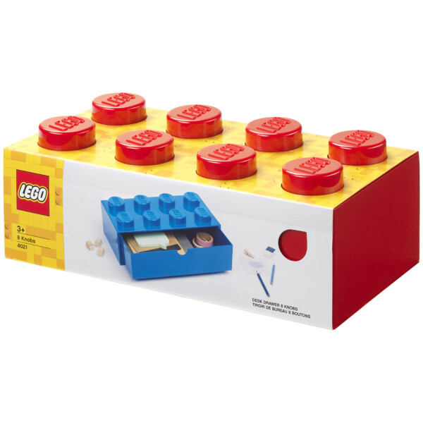 LEGO Schubladenbox DESK DRAWER 8, 1 Schub, weiß