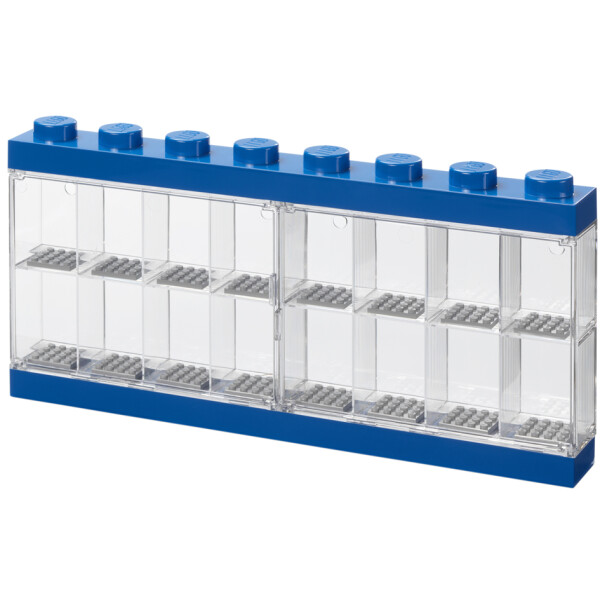 LEGO Minifiguren-Schaukasten DISPLAY CASE 16, rot