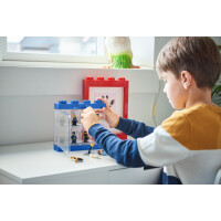 LEGO Minifiguren-Schaukasten DISPLAY CASE 16, rot