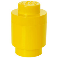 LEGO Aufbewahrungsstein STORAGE BRICK 1 ROUND, 950 ml, gelb