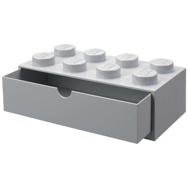 LEGO Schubladenbox DESK DRAWER 8, 1 Schub, rot