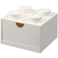 LEGO Schubladenbox DESK DRAWER 4, 1 Schub, schwarz