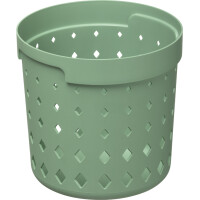 NHG Aufbewahrungskorb SEOUL ROUND ORGANIZER M, PP, grün