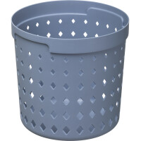 NHG Aufbewahrungskorb SEOUL ROUND ORGANIZER L, PP, blau