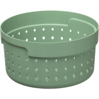 NHG Aufbewahrungskorb SEOUL ROUND ORGANIZER S, PP, grün