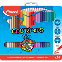 Maped Dreikant-Buntstift COLORPEPS, 48er Metalletui