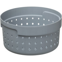 NHG Aufbewahrungskorb SEOUL ROUND ORGANIZER S, PP, grau