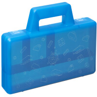 LEGO Sortierkoffer SORTING CASE TO GO, blau-transparent
