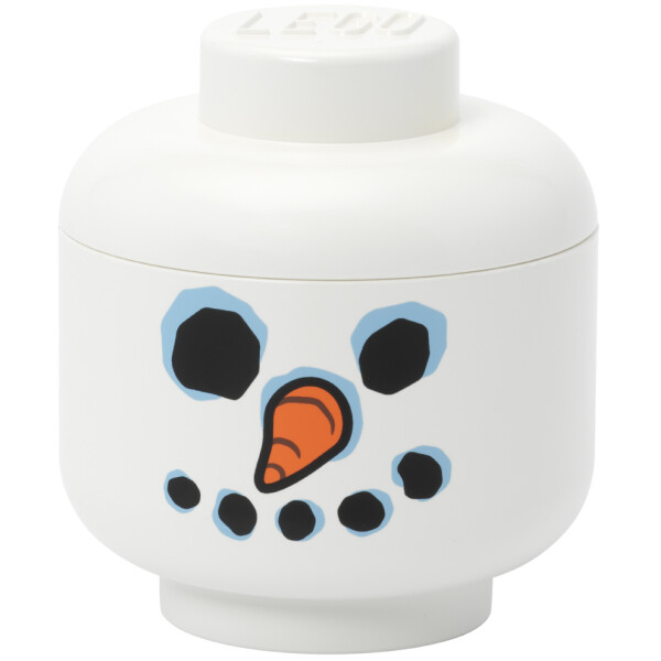 LEGO Mini-Aufbewahrungskopf STORAGE HEAD GIRL, 360 ml, gelb
