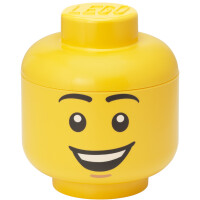 LEGO Mini-Aufbewahrungskopf STORAGE HEAD GIRL, 360 ml, gelb