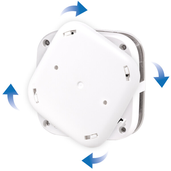 LogiLink Rauchmelder Longlife, weiß, mit Lithium Batterie