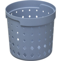 NHG Aufbewahrungskorb SEOUL ROUND ORGANIZER M, PP, blau