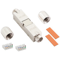 LogiLink Feldkonfektionierbarer Kabelverbinder STP Kat. 6A