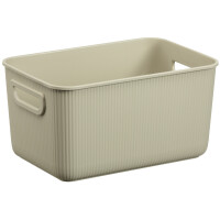 NHG Aufbewahrungsbox AKITA STORAGE S, PP, hellbeige