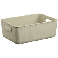 NHG Aufbewahrungsbox AKITA STORAGE M, PP, hellbeige