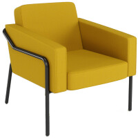 PAPERFLOW Outdoor-Besuchersessel MEDSO KLASSIK L, gelb