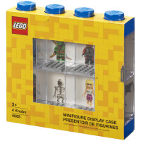 LEGO Minifiguren-Schaukasten DISPLAY CASE 8, blau