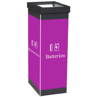 PAPERFLOW Wertstoffsammelbox für Batterien,...