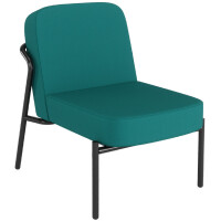 PAPERFLOW Outdoor-Besuchersessel MEDSO RUND S, blau