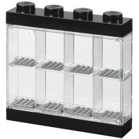 LEGO Minifiguren-Schaukasten DISPLAY CASE 8, rot