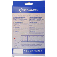 FIRST AID ONLY Kompressions-Strumpfhose, M, schwarz