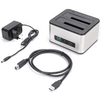 DIGITUS USB 3.0 Duale SATA HDD Dockingstation 2,5"...