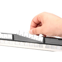 DIGITUS 19" Modulares Patch Panel, 1 HE, 24-Port,...