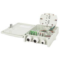 DIGITUS FTTH FTTB-Anschlussgehäuse, 12x LC APC,...