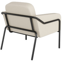 PAPERFLOW Besuchersessel MEDSO RUND L, Kunstleder