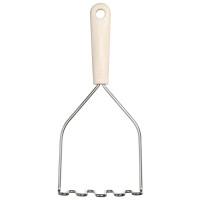 GastroMax Kartoffelstampfer BIO, 280 mm, Edelstahl creme