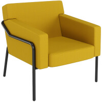 PAPERFLOW Outdoor-Besuchersessel MEDSO T L, gelb