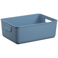NHG Aufbewahrungsbox AKITA STORAGE M, PP, blau