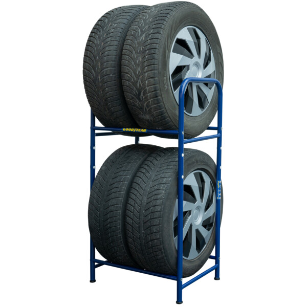 GOODYEAR KFZ-Reifenregal, f&uuml;r 4 Reifen, blau