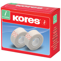 Kores Klebefilm Invisible Tape, 19 mm x 33 m, matt