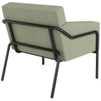 PAPERFLOW Besuchersessel MEDSO T L, Stoff, grün