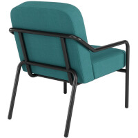 PAPERFLOW Besuchersessel MEDSO RUND M, Stoff, blau